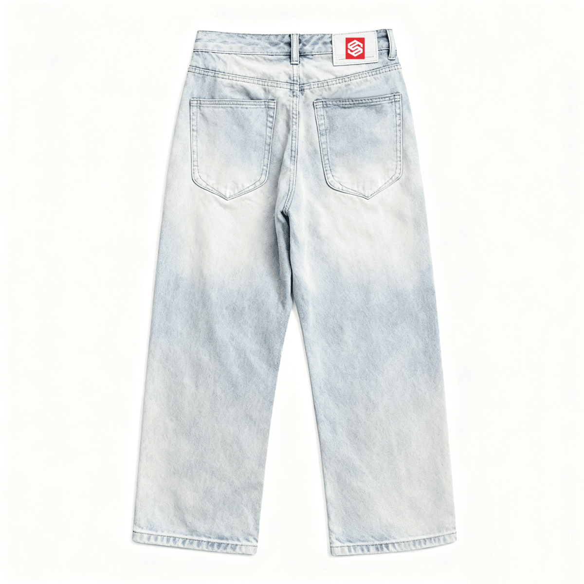 Relaxed Wide-Leg Jeans