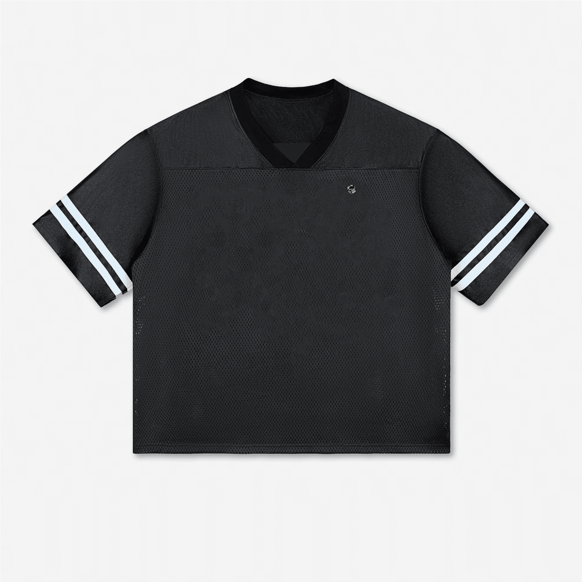 Unisex Vintage V-neck Cut-out Contrast Color T-shirt