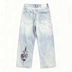 Relaxed Wide-Leg Jeans