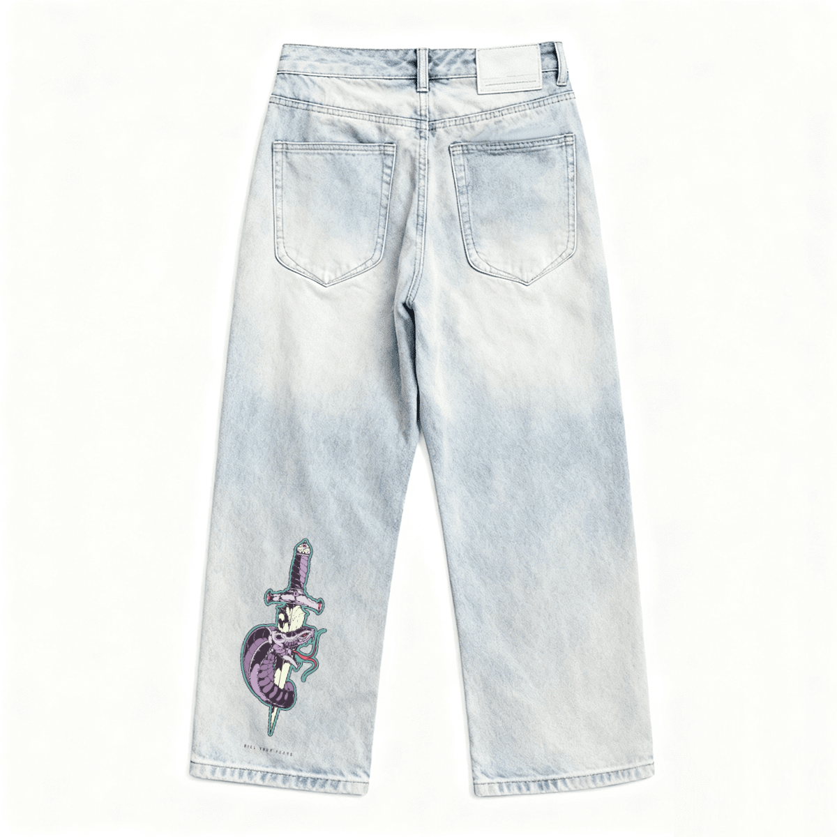 Relaxed Wide-Leg Jeans