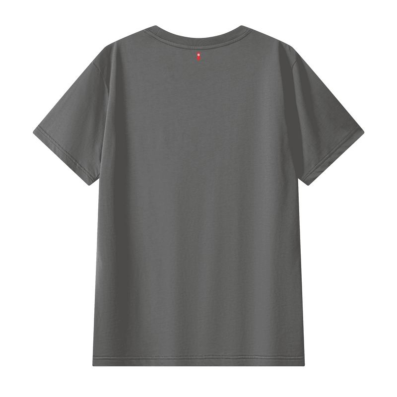 Unisex Classic Crew Neck Combed Mercerized T-shirt