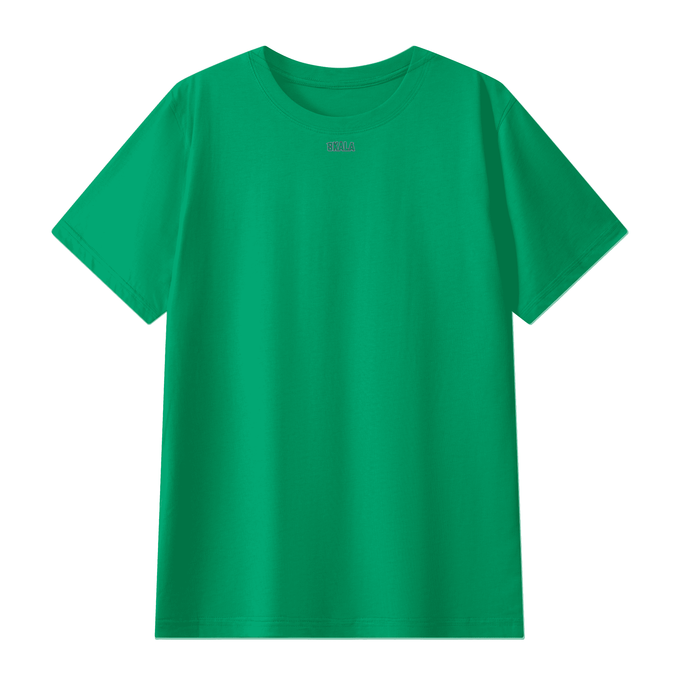 Unisex Classic Crew Neck Combed Mercerized T-shirt