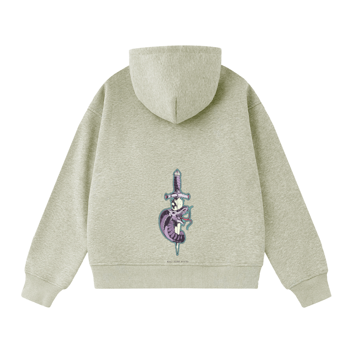 Unisex Heavyweight Cropped Hoodie