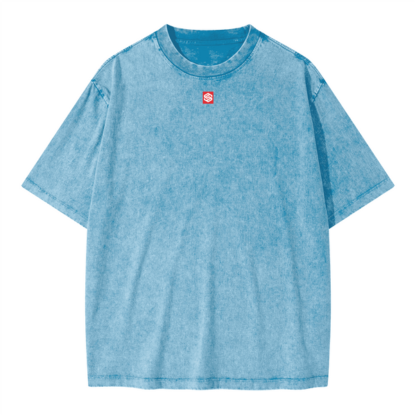 Unisex Oversized Snow Wash T-shirt
