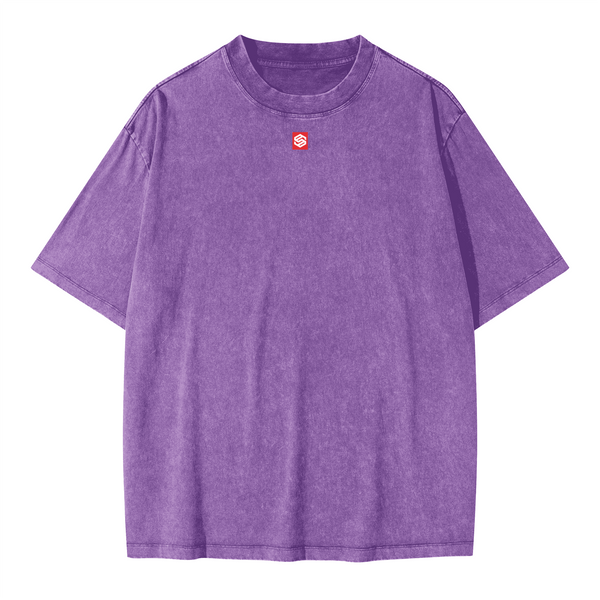 Unisex Oversized Snow Wash T-shirt