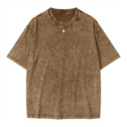 Unisex Oversized Snow Wash T-shirt