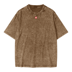 Unisex Oversized Snow Wash T-shirt