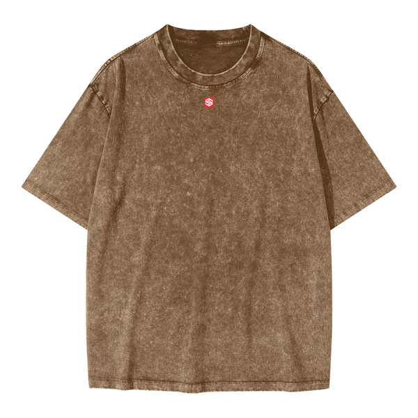 Unisex Oversized Snow Wash T-shirt
