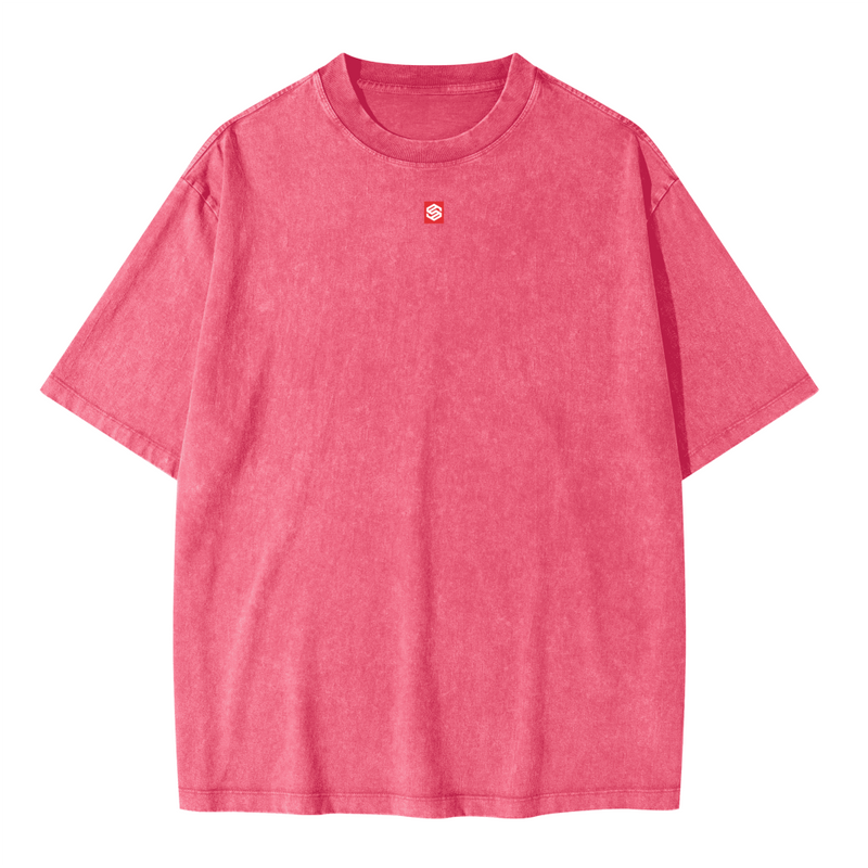 Unisex Oversized Snow Wash T-shirt