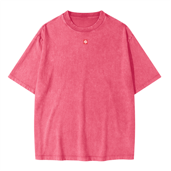 Unisex Oversized Snow Wash T-shirt