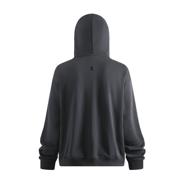 Windproof Sports Zip-up Hoodie with Built-in Face Mask