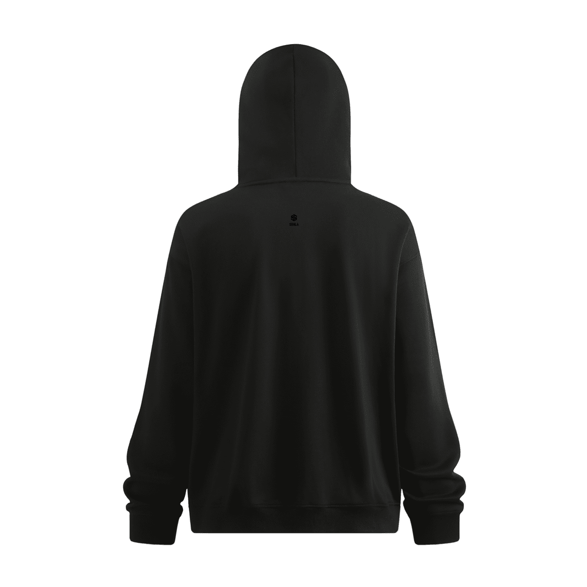 Windproof Sports Zip-up Hoodie with Built-in Face Mask