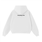 Unisex Cropped Double-Zip Hoodie