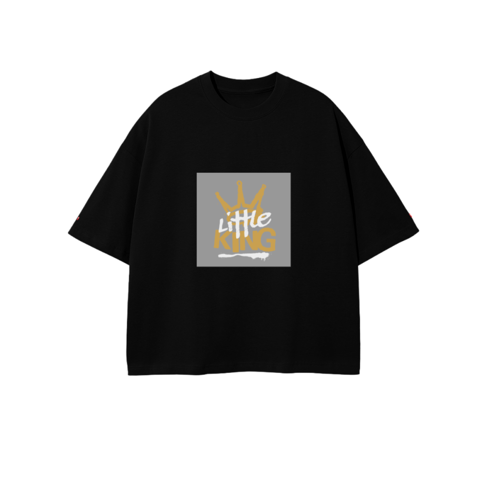 Unisex  Combed Cotton Cropped Oversized