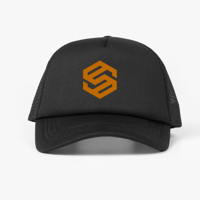 Foam Trucker Hat with Mesh Panels