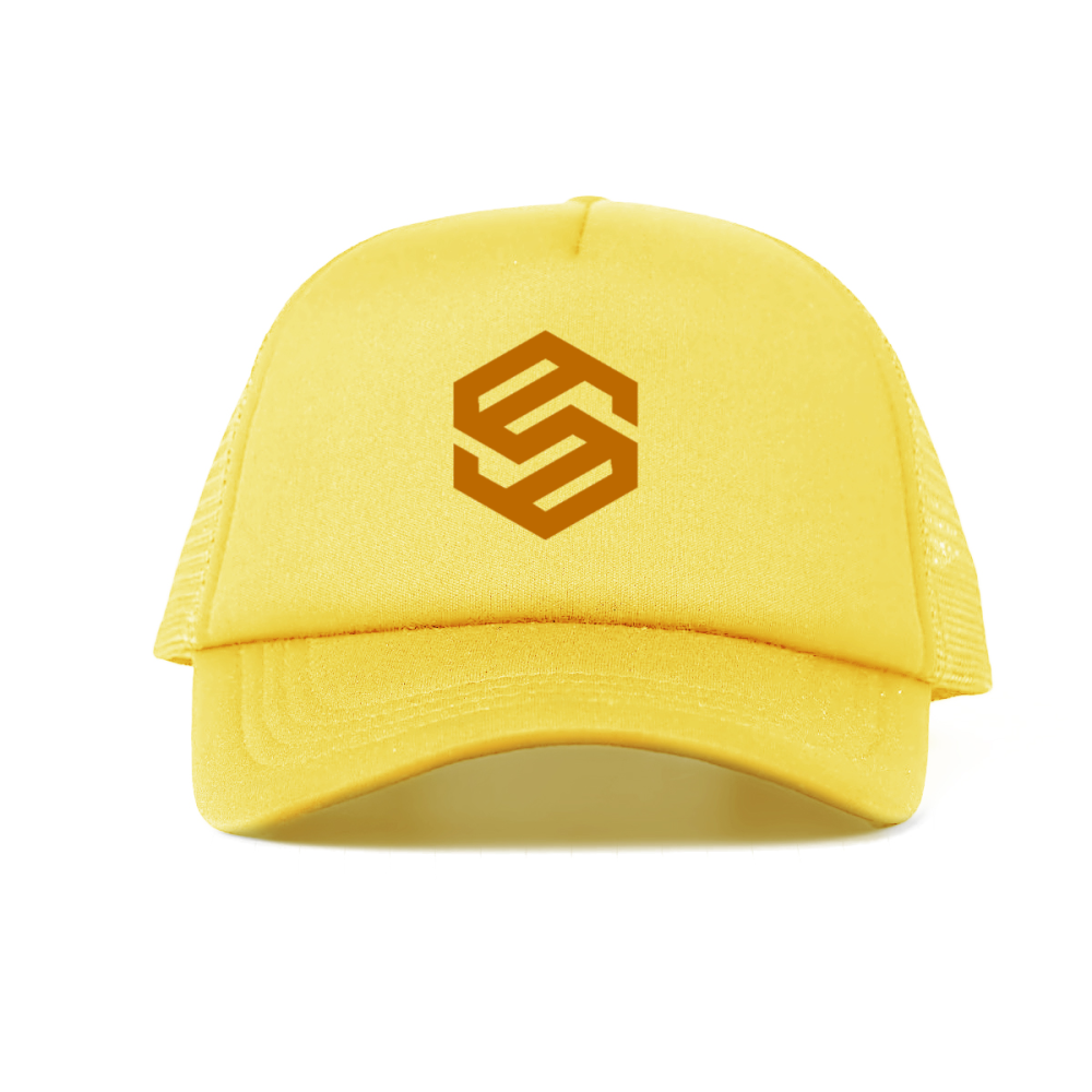 Foam Trucker Hat with Mesh Panels