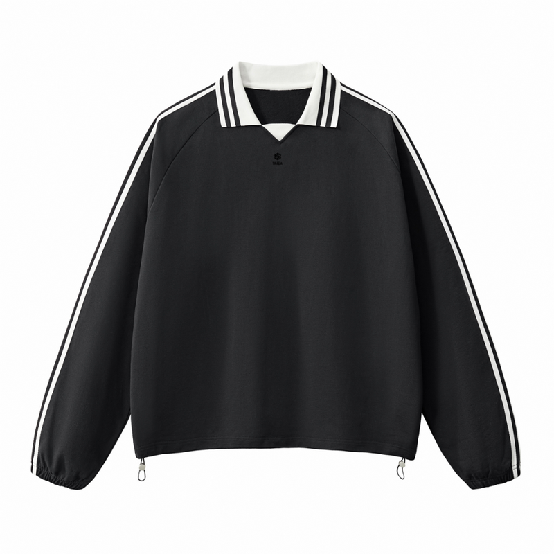 Unisex Contrast Collar Sweatshirt（380GSM）