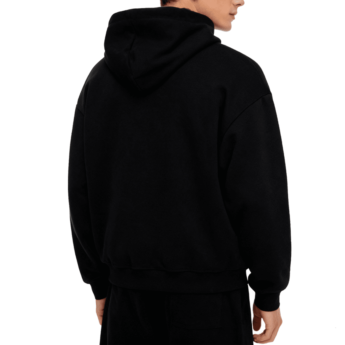 Unisex Cropped Oversized Zip-up Hoodie (460 GSM)