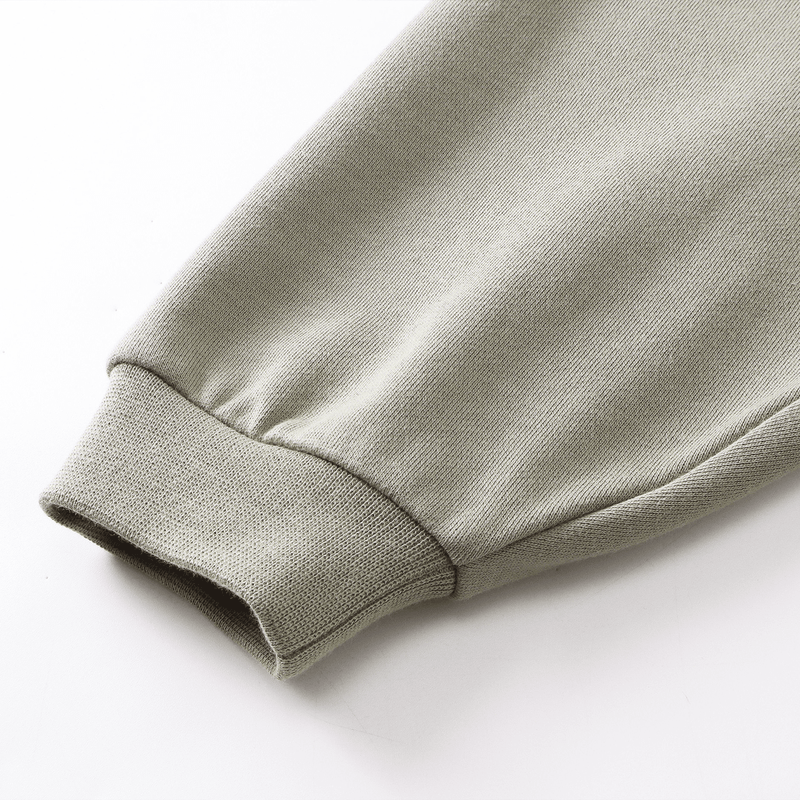 Unisex Brushed Stand-collar Zip-up Jacket