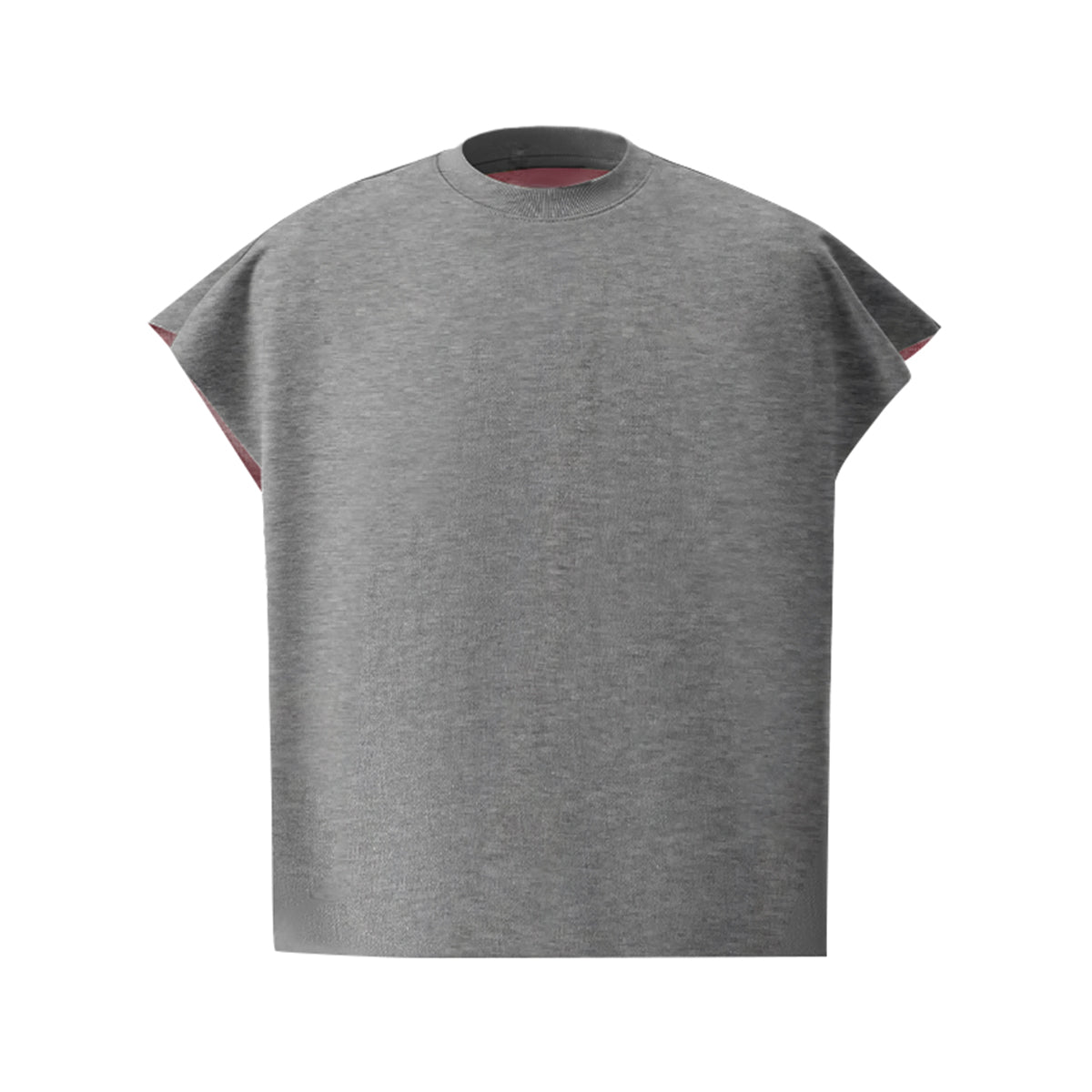 Unisex Reversible Boxy Fit Cropped T-Shirt（240GSM)