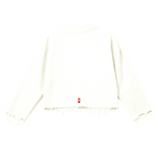 Unisex Waffle Cropped Long Sleeve Shirt(290G)