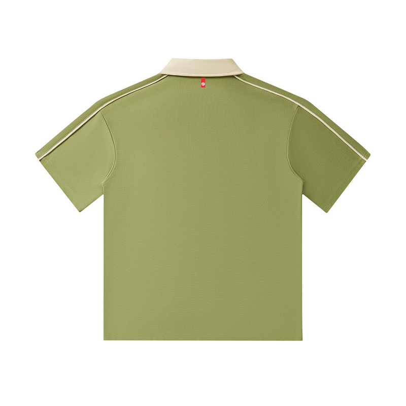 Unisex Contrast Collar Short-Sleeve Polo Shirt（240GSM）