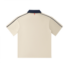Unisex Contrast Collar Short-Sleeve Polo Shirt（240GSM）