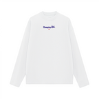 Unisex 100% Cotton Solid Color Long Sleeve T-shirt（280GSM）