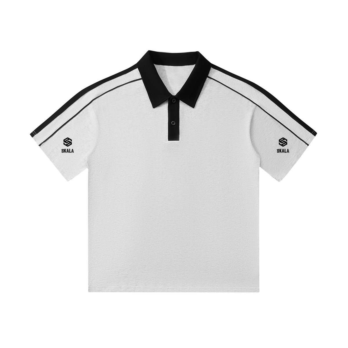Unisex Contrast Collar Short-Sleeve Polo Shirt（240GSM）