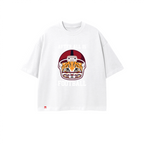 Unisex 100% Combed Cotton Cropped Oversized T-shirt (250g)