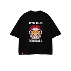 Unisex 100% Combed Cotton Cropped Oversized T-shirt (250g)