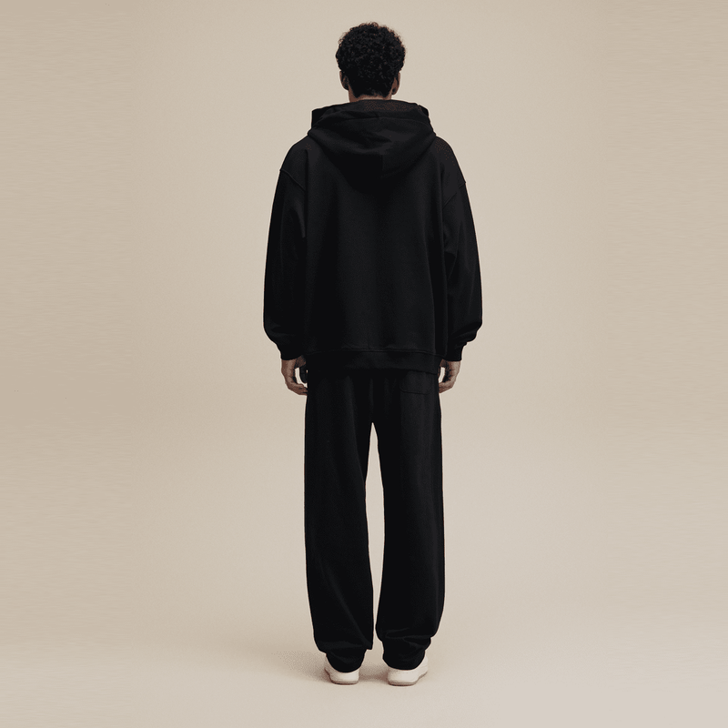 Windproof Sports Zip-up Hoodie with Built-in Face Mask