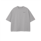 Unisex Cropped Oversized T-Shirt in Soft Combed Cotton