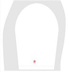 Unisex Cropped Oversized T-Shirt in Soft Combed Cotton