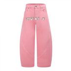 Unisex Loose Fit Straight-Leg Jeans with Soft Washed Finish