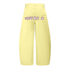 Unisex Loose Fit Straight-Leg Jeans with Vintage Washed Finish