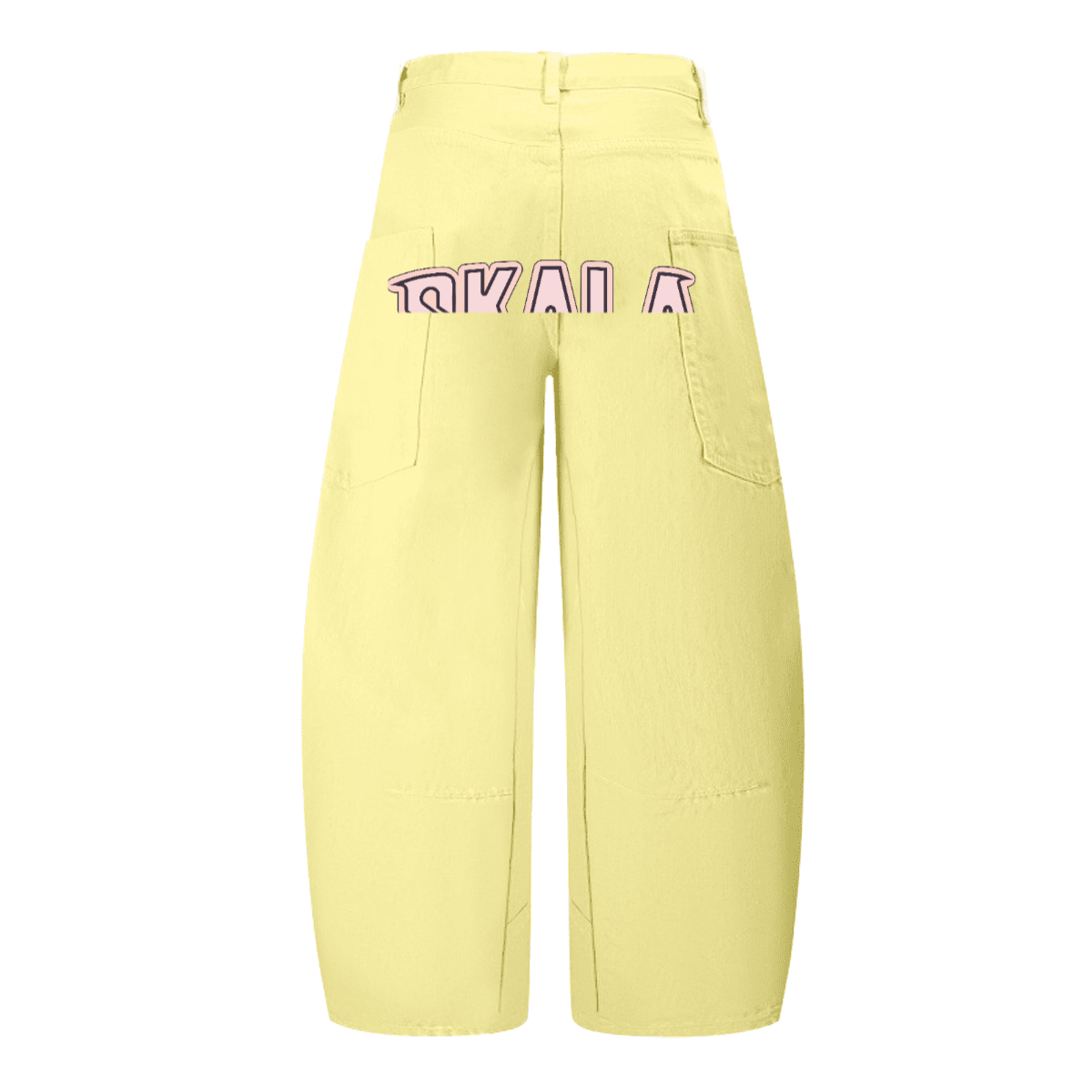 Unisex Loose Fit Straight-Leg Jeans with Vintage Washed Finish