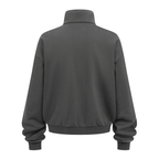Unisex Brushed Stand-collar Zip-up Jacket（410GSM）
