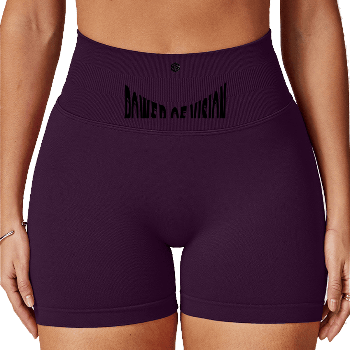 Seamless High-Waisted Yoga Shorts
