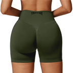 Seamless High-Waisted Yoga Shorts