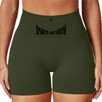 Seamless High-Waisted Yoga Shorts