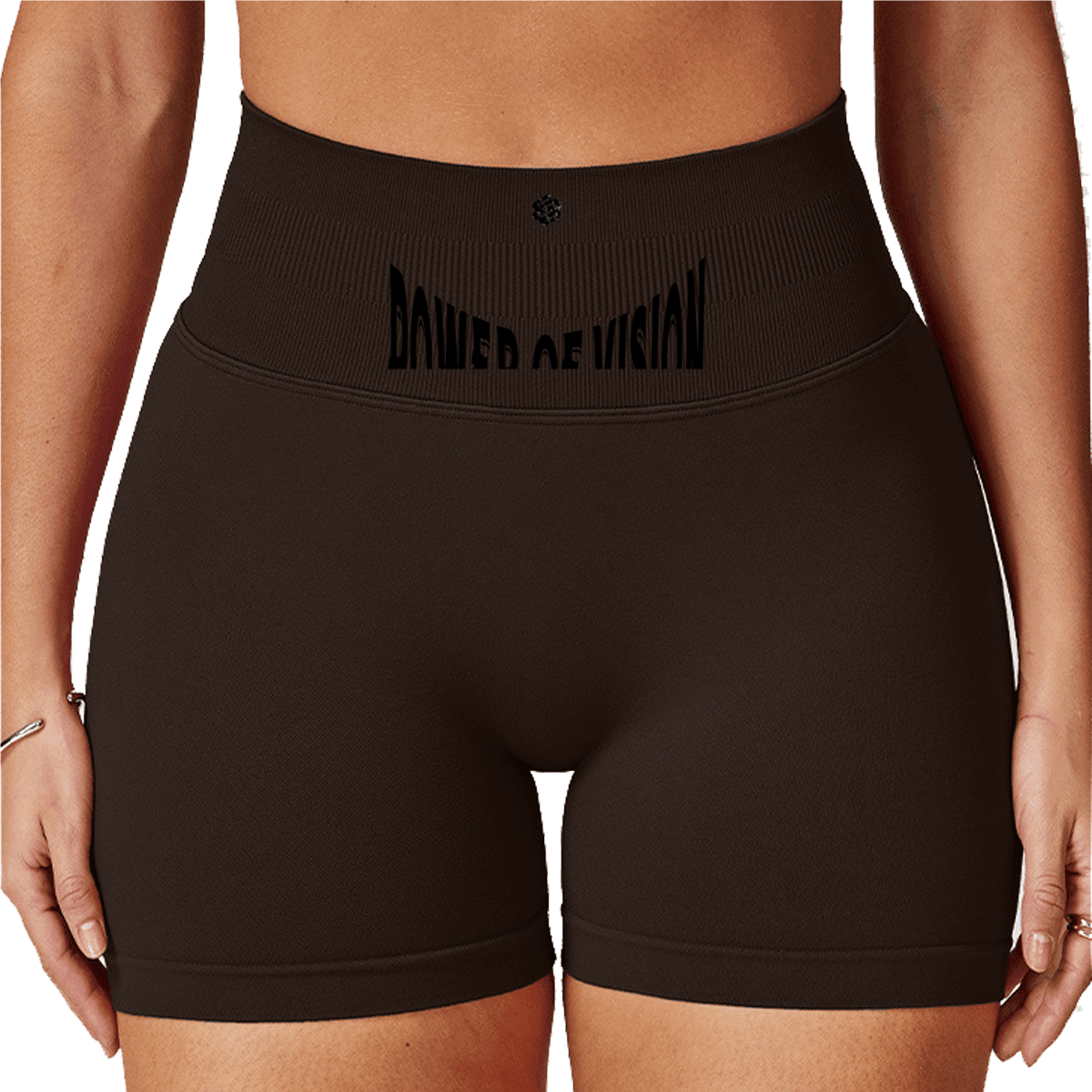 Seamless High-Waisted Yoga Shorts