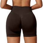 Seamless High-Waisted Yoga Shorts