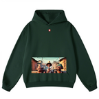 Unisex Looped Oversized Cotton Hoodie