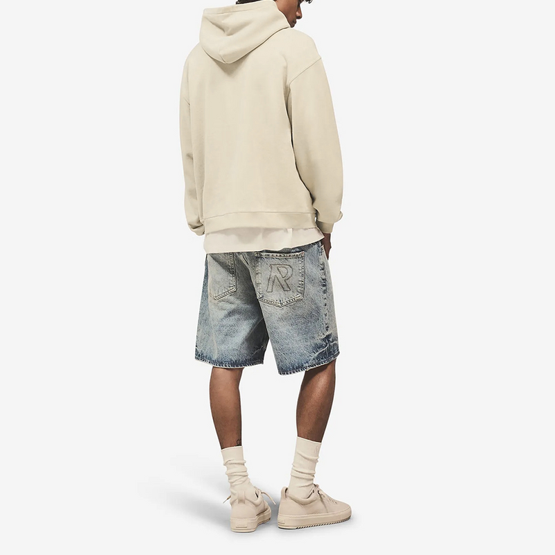 Unisex Cropped Oversized Zip-up Hoodie (460 GSM)