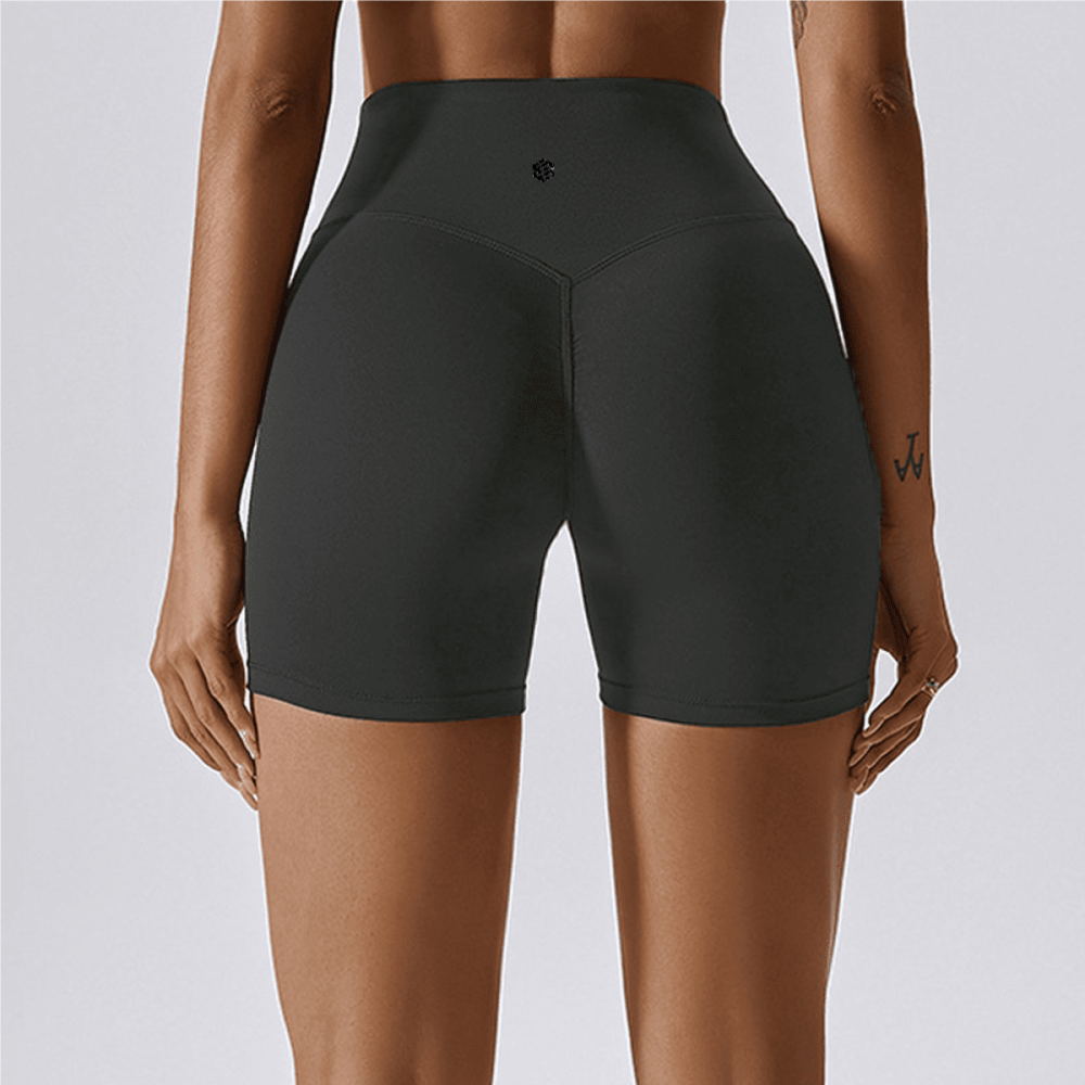 CloudFeel High-Waisted Compression Yoga Shorts