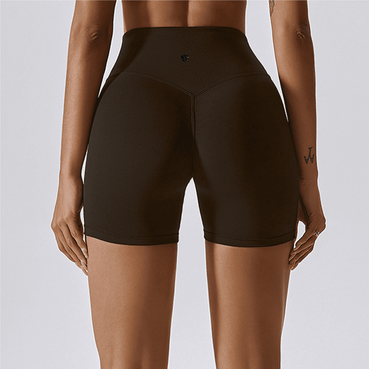 CloudFeel High-Waisted Compression Yoga Shorts