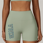 CloudFeel High-Waisted Compression Yoga Shorts
