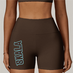 CloudFeel High-Waisted Compression Yoga Shorts