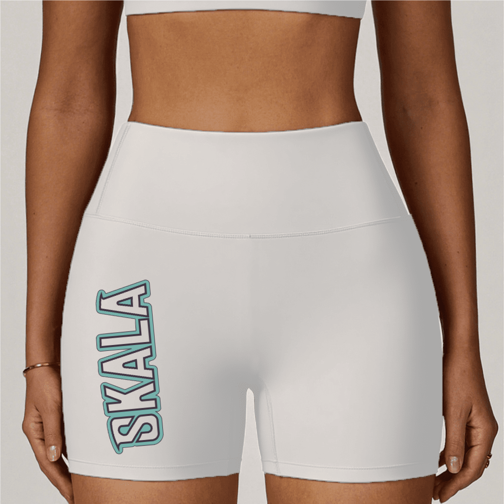 CloudFeel High-Waisted Compression Yoga Shorts